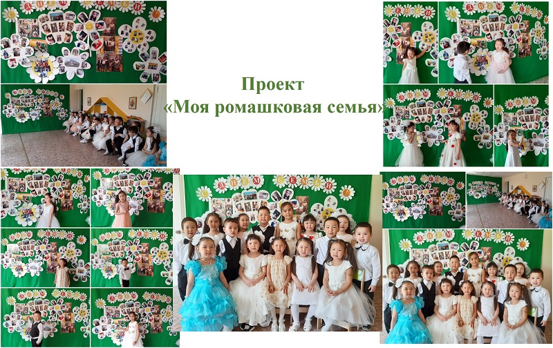Проект "Моя ромашковая семья" подготовительная группа