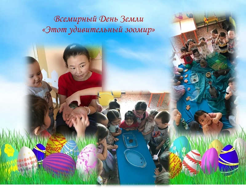 Всемирный день земли и водных ресурсов "Этот удивительный зоомир" 2 младше-средняя группа